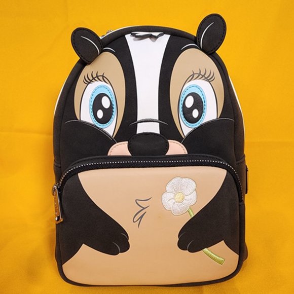 Loungefly Disney Flower Skunk Cosplay Bambi SideKick Mini Backpack NEW main image 12